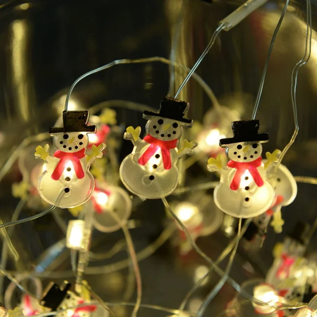 DekorTrend Fairy lights LED lampice sneško 20 kom toplo bele KDE 322 DekorTrend Fairy lights LED lampice sneško 20 kom toplo bele KDE 322